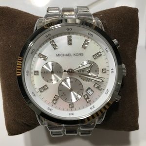 Michael Kors Clear Band Watch - MK 5235